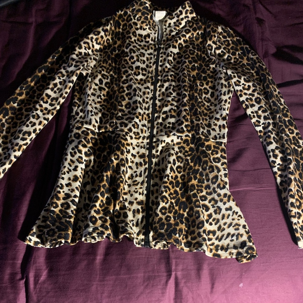 Leopard patterned jacket - Picture 3 of 3